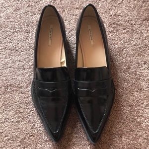 Zara Pointed Loafers Flats